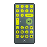 Controlo remoto DAE de treino XFT  