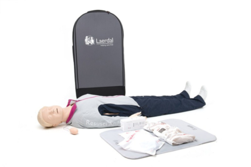 Laerdal Resusci Anne with QCPR, full body with trolley - 8645