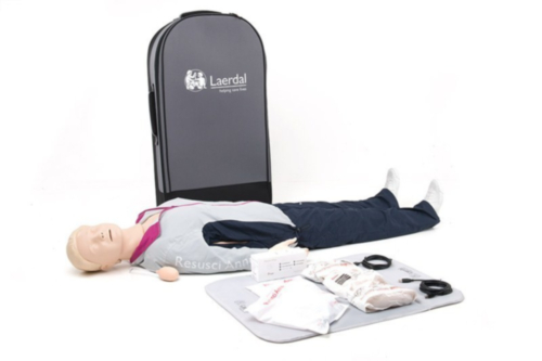 Laerdal Resusci Anne with QCPR, full body with trolley - 9502