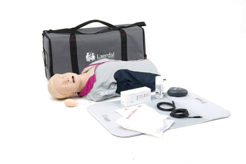 Laerdal Resusci Anne QCPR with Airway Head, torso with bag - 425