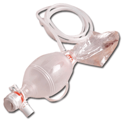 Ambu Spur II Disposable resuscitator with lockable valve, 12 pieces