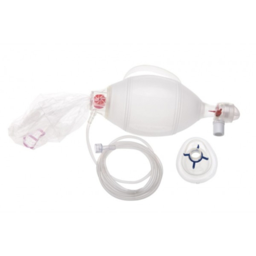 AMBU SPUR II DISPOSABLE RESUSCITATOR WITH LOCKABLE VALVE (12 IN PACK) - 486