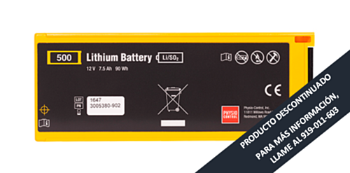 Bateria Physio-Control LIFEPAK 500 - 11206