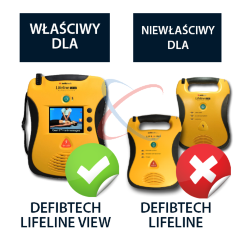 Defibtech Lifeline VIEW mala rígida - 10250