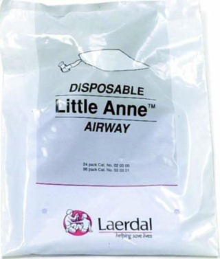 Via aérea Laerdal Little Anne (24 peças) - 9184