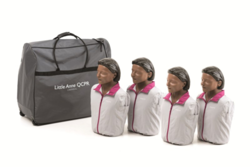 Laerdal Little Anne QCPR (piel oscura 4 uds.) - 8492