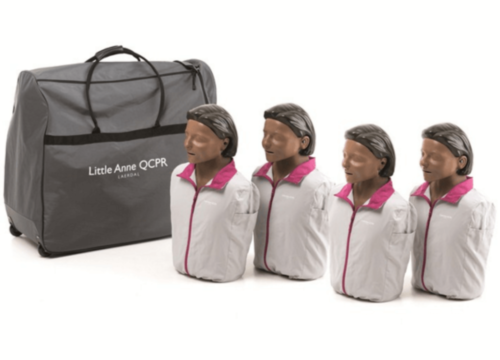 Laerdal Little Anne QCPR (piel oscura 4 uds.) - 7988