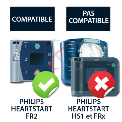 Elétrodos adulto Philips Heartstart FR2  - 8861