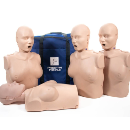 Torsos femininos Prestan Professional CPR – pack de 4 unidades em cor clara  - 12538