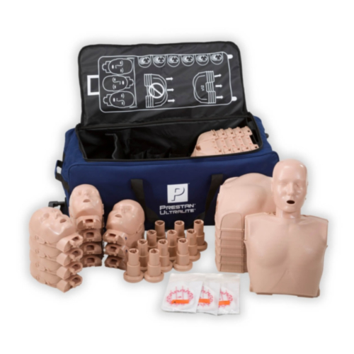 Prestan Ultralite Pack de 12 Manequins com Feedback (Pele Clara) 