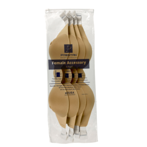 Acessório feminino Prestan (pack de 4 unidades de cor clara)  - 12232