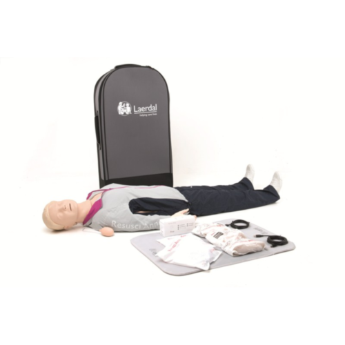 Laerdal Resusci Anne with QCPR, full body with trolley - 9583