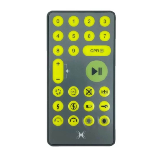 Controlo remoto DAE de treino XFT  