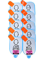 Eléctrodos pediátricos Defibtech (5 pares)