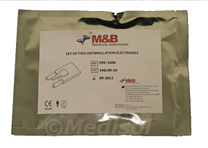 Elétrodos adulto M&B AED 7000