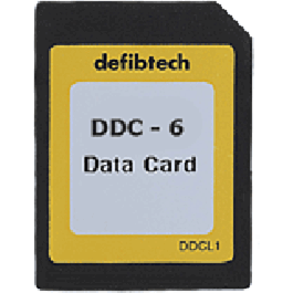 Defibtech Cartão de memória médio (50 minutos, áudio)